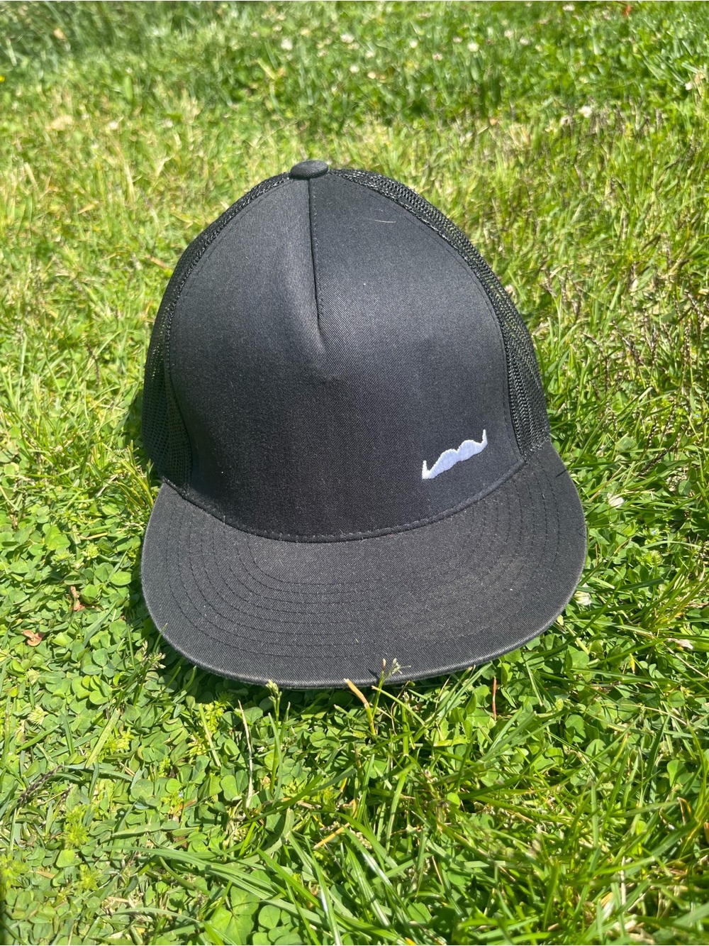Yupoong Mustached SnapBack Trucker Hat